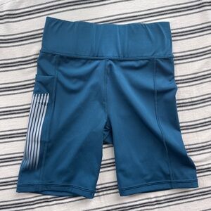 Savage X Fenty Blue Bike Shorts